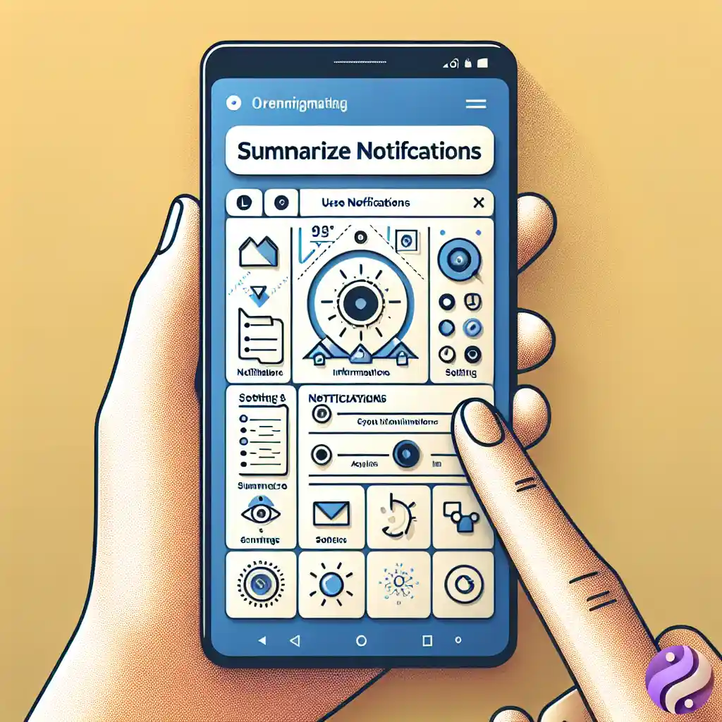 تصویر غیرفعال کردن قابلیت Summarize Notifications اپل